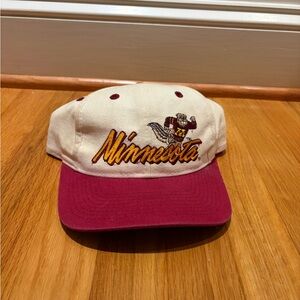 Vintage Minnesota Golden Gophers adjustable cap or hat